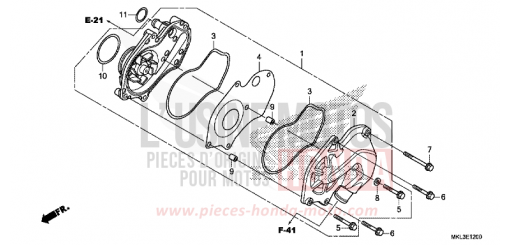 POMPE A EAU NC750XDK de 2019